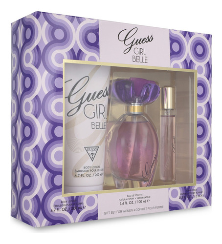 Set Guess Girl Belle 3 Pzs Perfume Dama