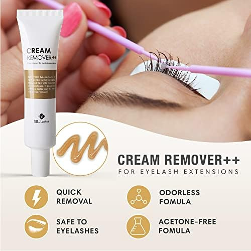 Bl Lashes Creme Removedor De Extensão De Cílios Double Plus,