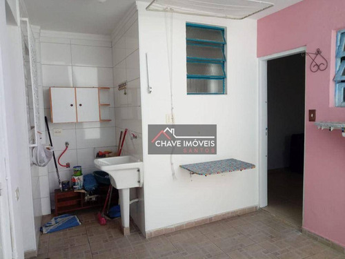 Imagem 12 de 17 de Sobrado Com 3 Dormitórios À Venda, 150 M² Por R$ 550.000,00 - Encruzilhada - Santos/sp - So0145