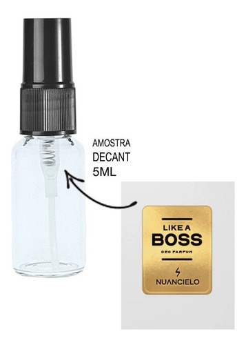 Imagem 1 de 3 de Decant 5ml Perfume Like A Boss - Nuancie Amostra Vidro Spray
