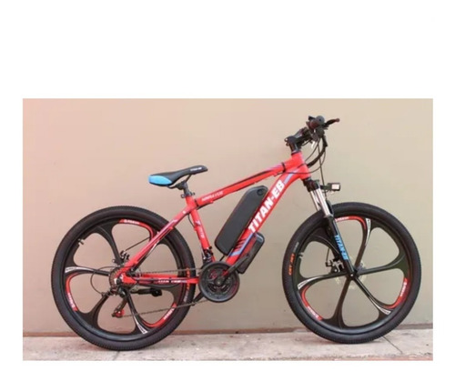 Imagen 2 de 8 de Bicicleta Eléctrica Titan Eb26m Rin 26 Litio