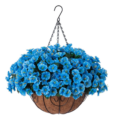Cestas Artificiales De Flores Colgantes Falsas Para Decoraci