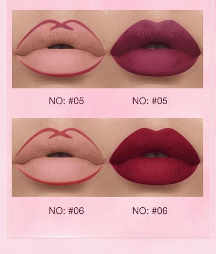 Combinación De Lápices Labiales 6+6 Unidades, 12 Unidades, C