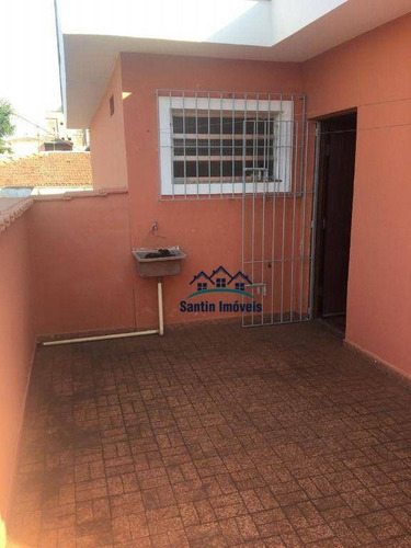 Imagem 4 de 29 de Sobrado Com 3 Dormitórios, Cozinha, Sala , Espaço Gourmet, Quintal, 02 Wc, 03 Vagas À Venda, 188 M² Por R$ 485.000 - Vila Guaraciaba - Santo André/sp - So0435