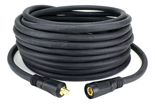 Dinse 10-25 Conector Macho Hembra - Cable #2 Awg Pie