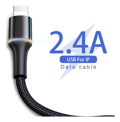 Cable Carga Rapida Usb-a A Lightning 1m Baseus Para iPhone