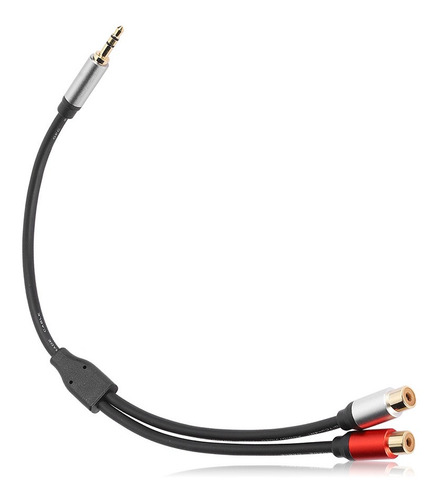 Cable De Audio 1 Split In 2 3.5mm Macho A 2rca Hembra Estére