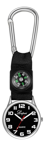 Elegante Reloj De Bolsillo Plateado Para Enfermera, Unisex,