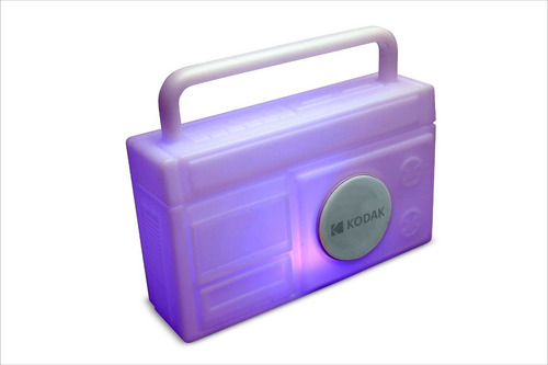 Parlante Bt Kodak Led Ritmo De La Musica Con Control Remoto