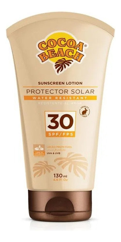 Protector Solar Cocoa Beach Carrot Fps 30 X 130 Ml