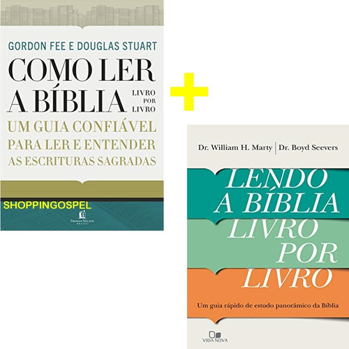 Como Ler A Bíblia Livro Por Livro + Lendo A Bíblia Livro Por