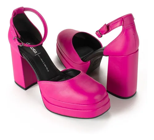 Peep toe dakota meia cheap pata