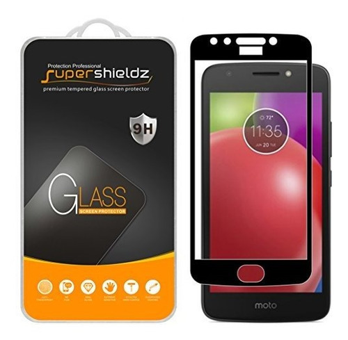 Supershieldz (2 Pack) Para Motorola (moto E4) Y Revenido Mot