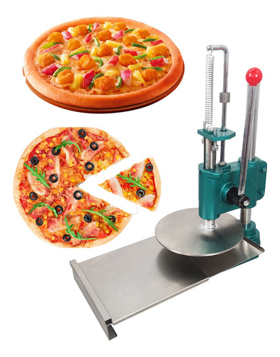 Intbuying Maquina Manual De Prensa De Masa De Pizza De 9.5 P