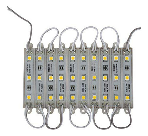 1 * 10 Uds 5050 Smd 3 Módulo Led Tira De Luces Led Impermeab