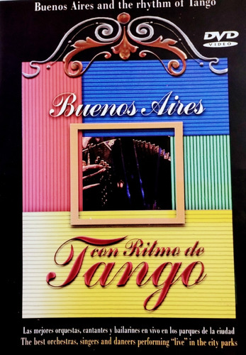 Tango Dvd Nuevo Colángelo Mollo Darthés Baltar Y Más