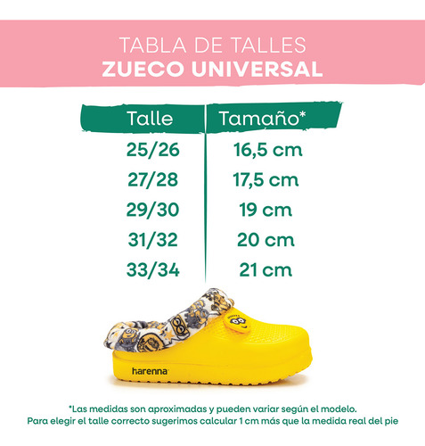 Zuecos Pantuflas Harenna 1244 Ultralivianos 25/34