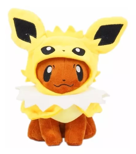 Eevee Cosplay Evoluções Pelúcia Pokémon 20cm Pronta Entrega