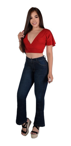 Jeans Levanta Cola Bota Ancha 789 Tianzi By Mujeron
