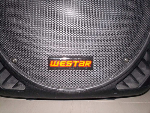 Corneta Amplificada Westar Audio 15  1500watts Bluetooth Usb