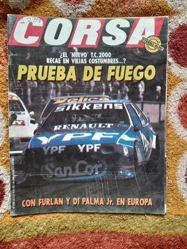 Revista Corsa Tc 2000 Furlan Di Palma 04 1990 N1239