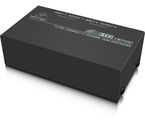 Eliminador De 2 Zumbidos Behringer Hd400 + Garantía