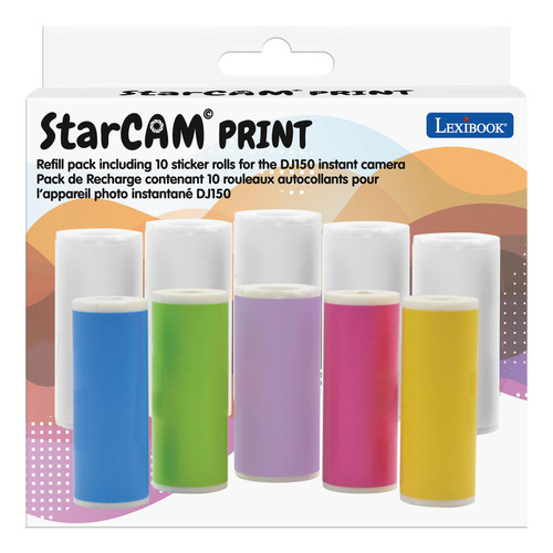 Paquete De Recarga Para Cámara Instantánea Lexibook Starcam
