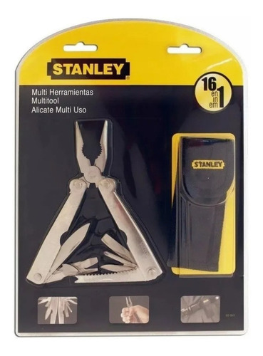 Pinza Multiherramienta 16 En 1 Stanley Con Estuche 92-841