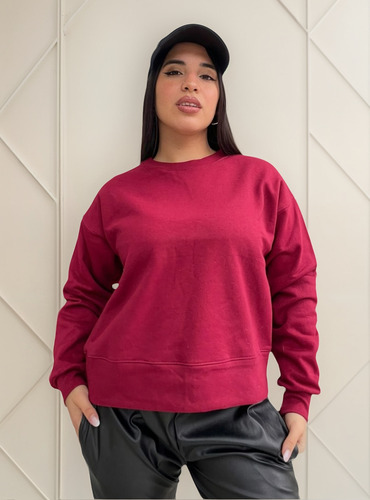 Buzo Frizado Mujer Invierno Renata