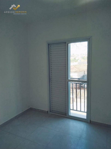 Cobertura Com 2 Dormitórios À Venda, 64 M² Por R$ 275.000,00 - Jardim Utinga - Santo André/sp - Co0117