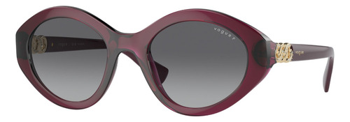 Lentes De Sol Rojo Transparente Polarizados Vogue Eyewear