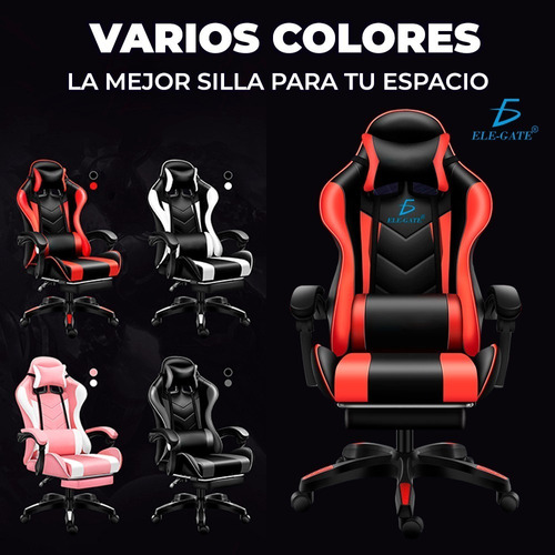 Silla Gamer Gaming Diseño Racing Video Juegos Oficina