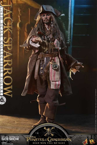 Jack Sparrow Pirates Of The Caribean Disney Hot Toys