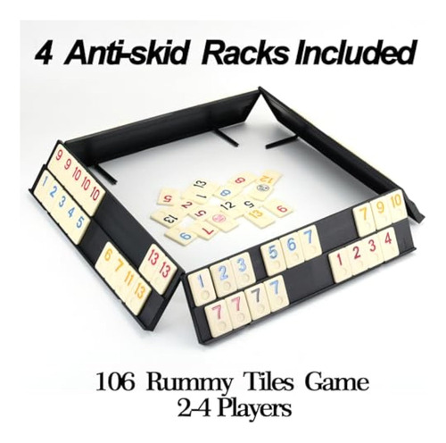 Rummy Cube Game Original, Juego De Rummy Con 4