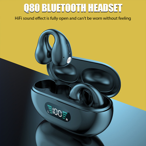 Auriculares Bluetooth Inalámbricos Comomfortq80 Livianos Con