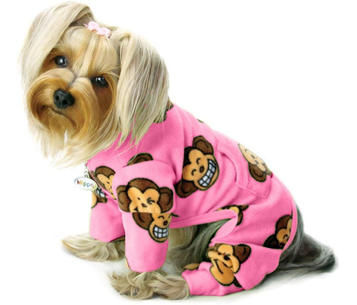 Perro/perrito Silly Overol Polar Turtleneck Pijamas/mono/lou