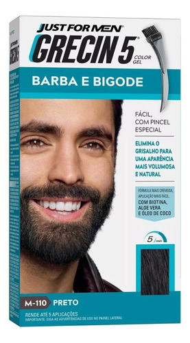 Tinta Grecin 5 Gel Barba Y Bigote 28g 2 M100 + M110