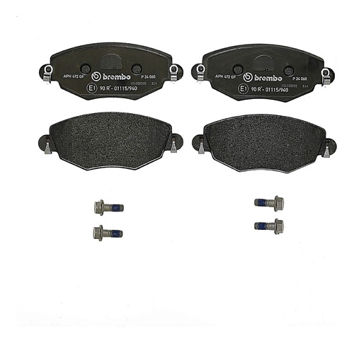 Set-4 Balatas Delanteras Jaguar X-type 2.5l V6 02/05 Brembo