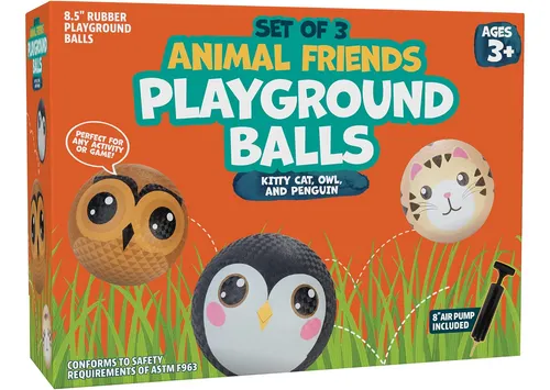 Scs Direct Gaga Playground Balls 3pk (8.5 Inches) W Air P...