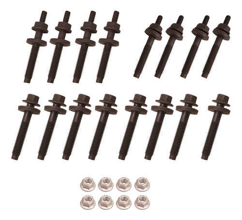 Set Pernos+tuercas Colector Escape Dodge Ram 1500 2002 4.7l
