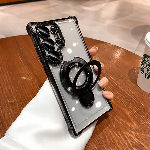 Funda Para Samsung Galaxy Case De Transparente Con Magsafe