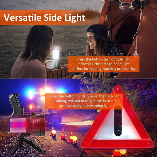 Lanterna Portátil Focus De 1200 Lúmens Led Spot Light Campin