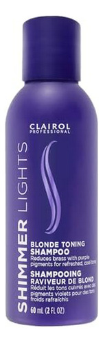 Champú Morado Antiamarillo Para Cabello Rubio, 2 Oz