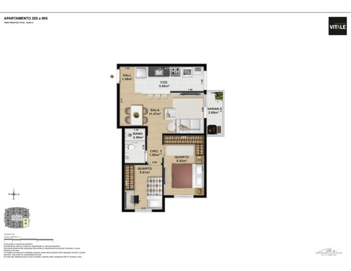 Imagem 12 de 14 de Apartamento - Ap02613 - 68902372
