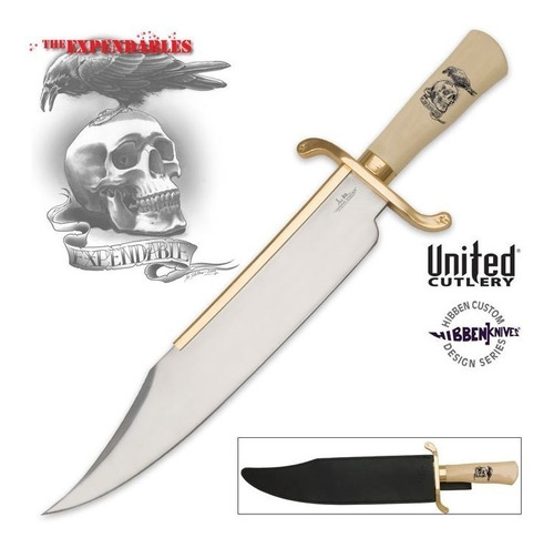 Cuchillo Bowie 50cm Expendables Indestructibles Militar Uc