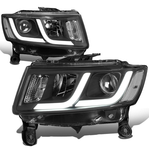 Auto Dynasty Luz Led Dobl Para Faro Delantero Jeep Grand 2