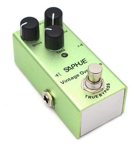 Saphue Pedal De Efectos De Guitarra Overdrive Vintage Pedale