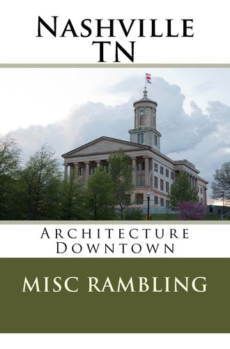 Libro: Nashville Tn: Architecture Downtown