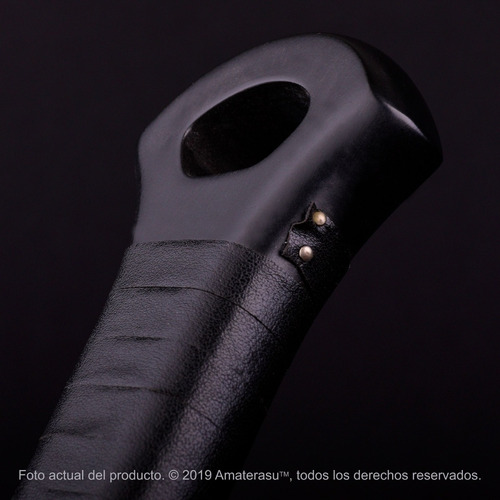 Imagen 5 de 10 de Katana Espada Ultravioleta Hoja Y Vaina Grabada + Atril