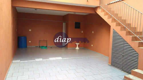 Sobrado Bem Conservado A 300 Metros Da Estação Oratório Do Monotrilho, Com 3 Dormitórios Que Possuem Armários Embutidos, Sendo Uma Suíte Com Closet E - Ca00206 - 69308142
